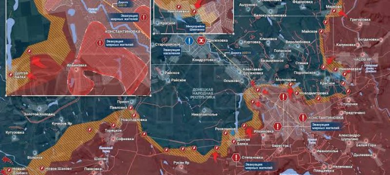 Российские войска закрепили успехи на нескольких направлениях в зоне СВО: карты боевых действий на 23.07.2026